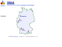 Tablet Screenshot of diaa.de